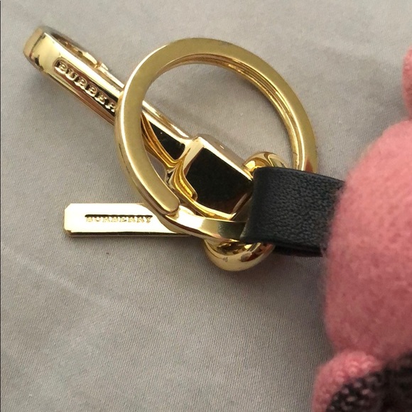 Burberry Thomas Bear with leather Cape - Picture 3 of 7